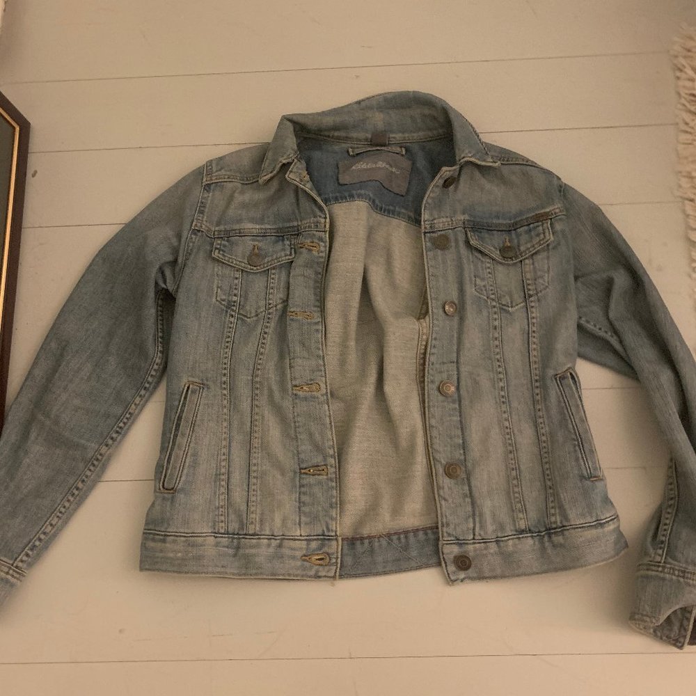 Eddie Bauer Jean Jacket Size Small